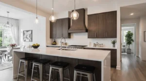 Affordable kitchen remodel near me with modern finishes and custom cabinetry.