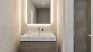Affordable bathroom remodel near me with updated fixtures, stylish design, and efficient layout.