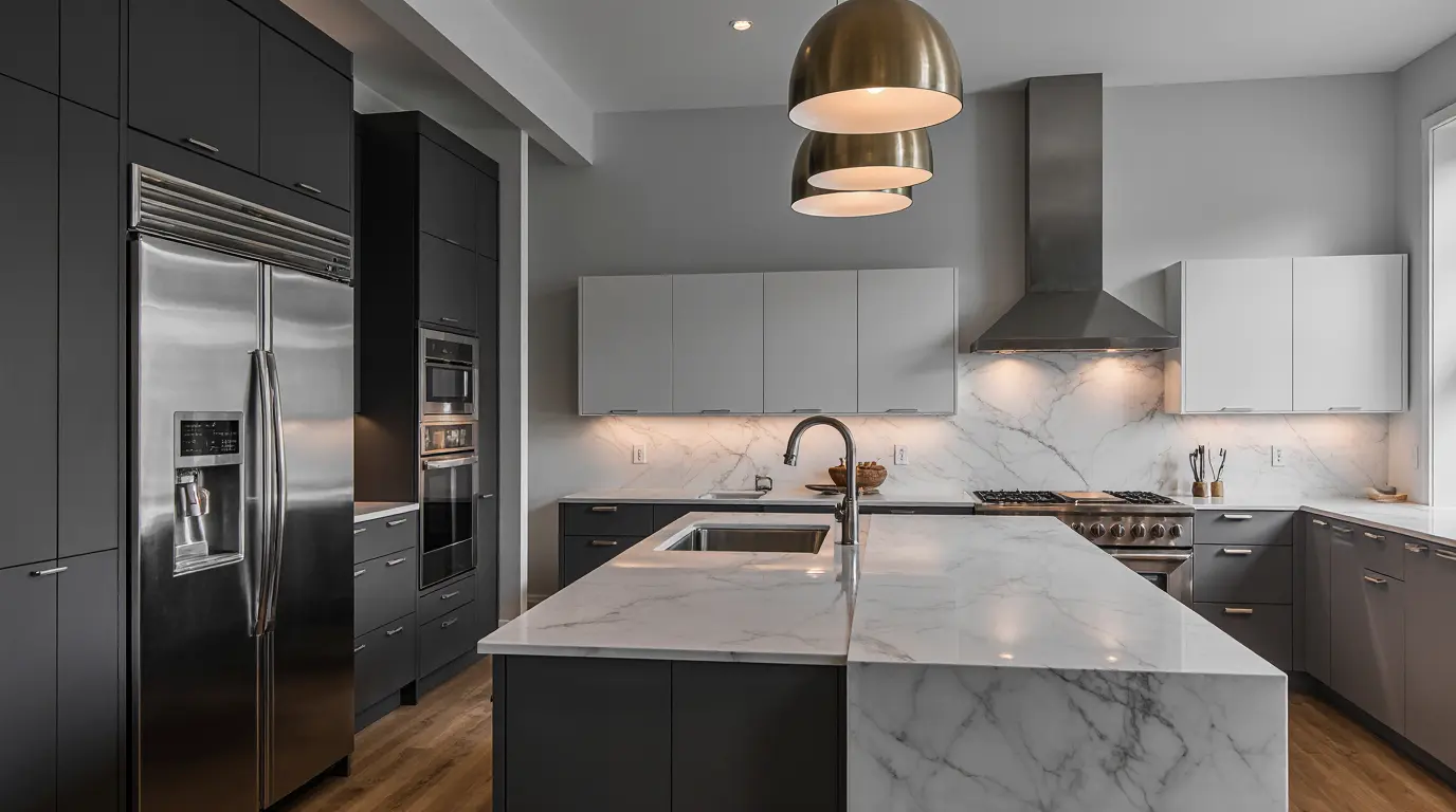 Affordable kitchen remodel near me with custom cabinetry, modern countertops, and efficient layout for a stylish and functional kitchen.